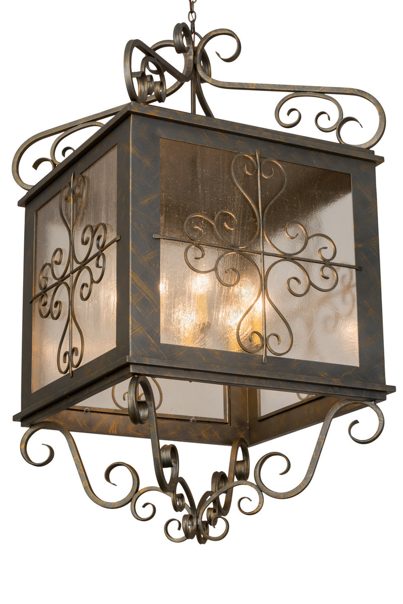 Meyda Tiffany 120267 Eight Light Pendant, French Bronze