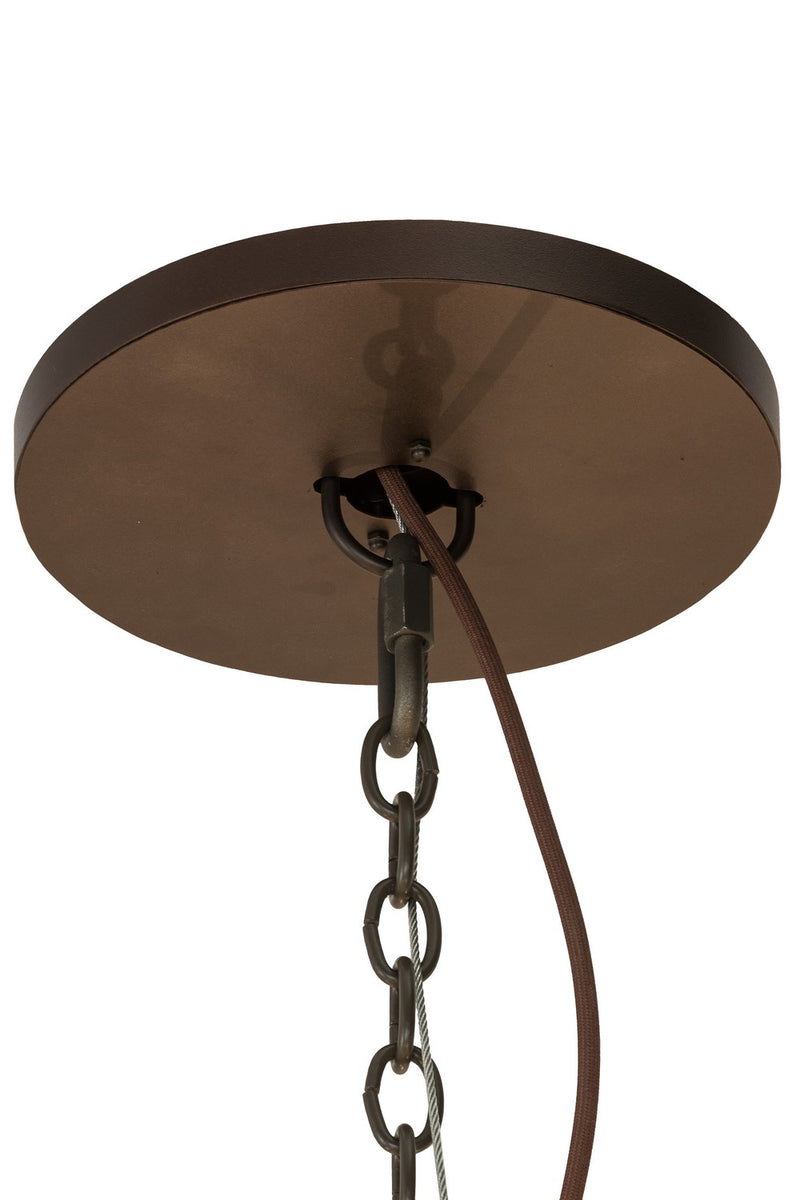 Meyda Tiffany 168220 41 Light Chandelier, Mahogany Bronze