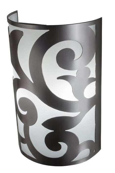 Meyda Tiffany 172764 LED Wall Sconce, Nickel Powder Coat