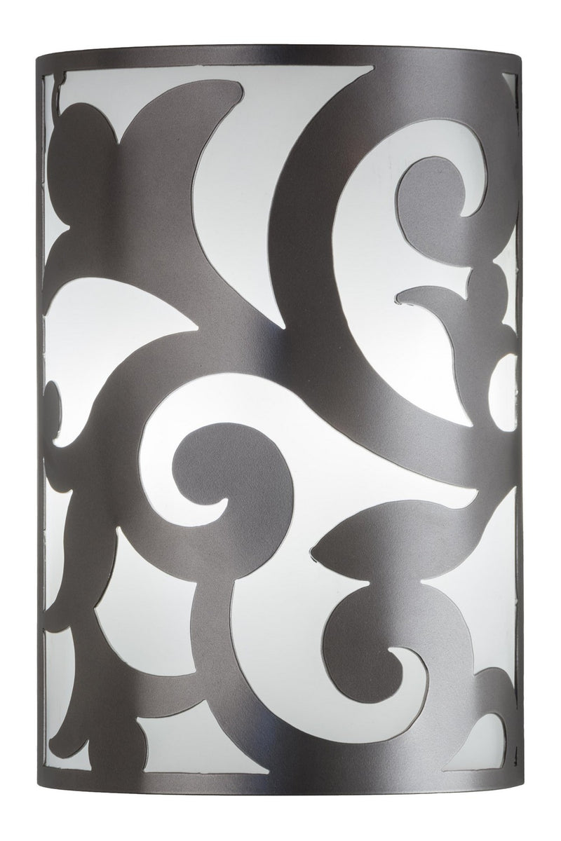 Meyda Tiffany 172764 LED Wall Sconce, Nickel Powder Coat