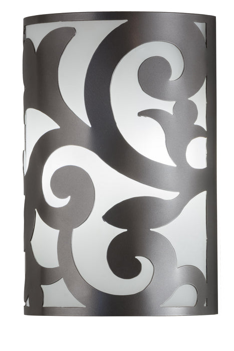 Meyda Tiffany 172764 LED Wall Sconce, Nickel Powder Coat