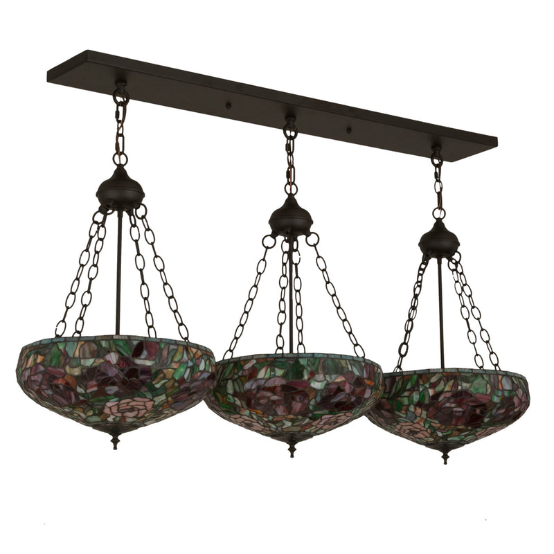 Meyda Tiffany 175538 Nine Light Island Pendant, Oil Rubbed Bronze