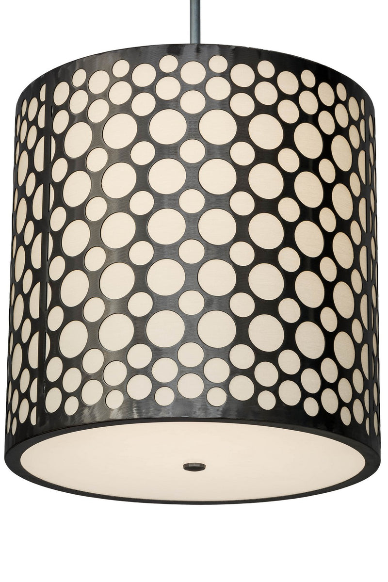 Meyda Tiffany 177431 One Light Pendant, Industrial Steel