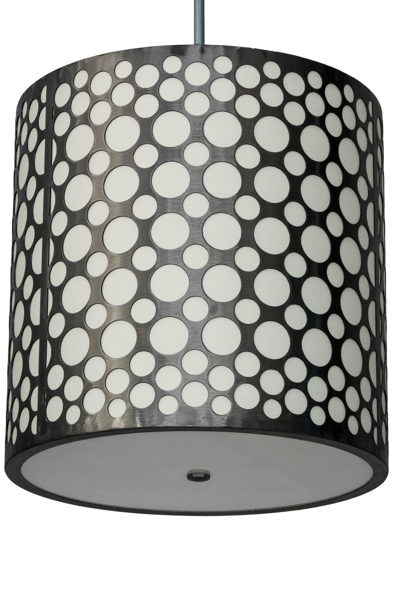Meyda Tiffany 177431 One Light Pendant, Industrial Steel