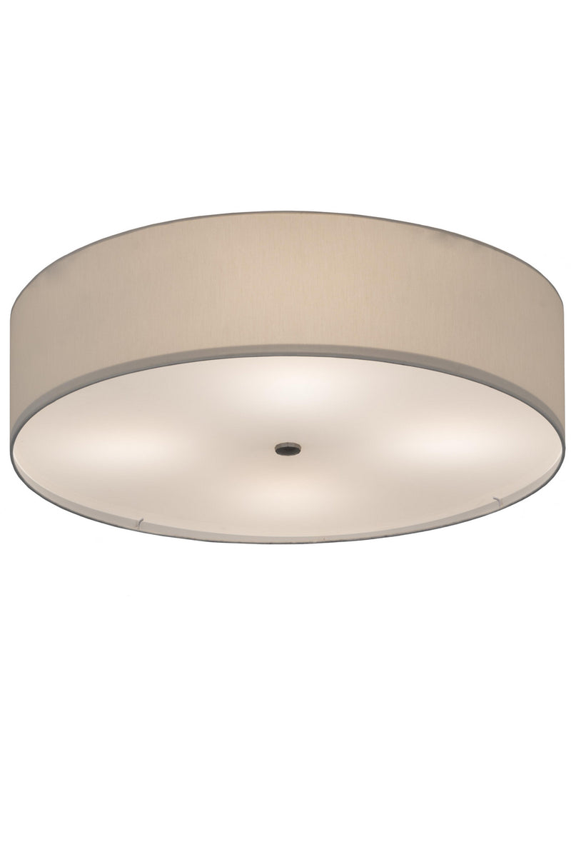 Meyda Tiffany 177631 Four Light Flushmount, Nickel