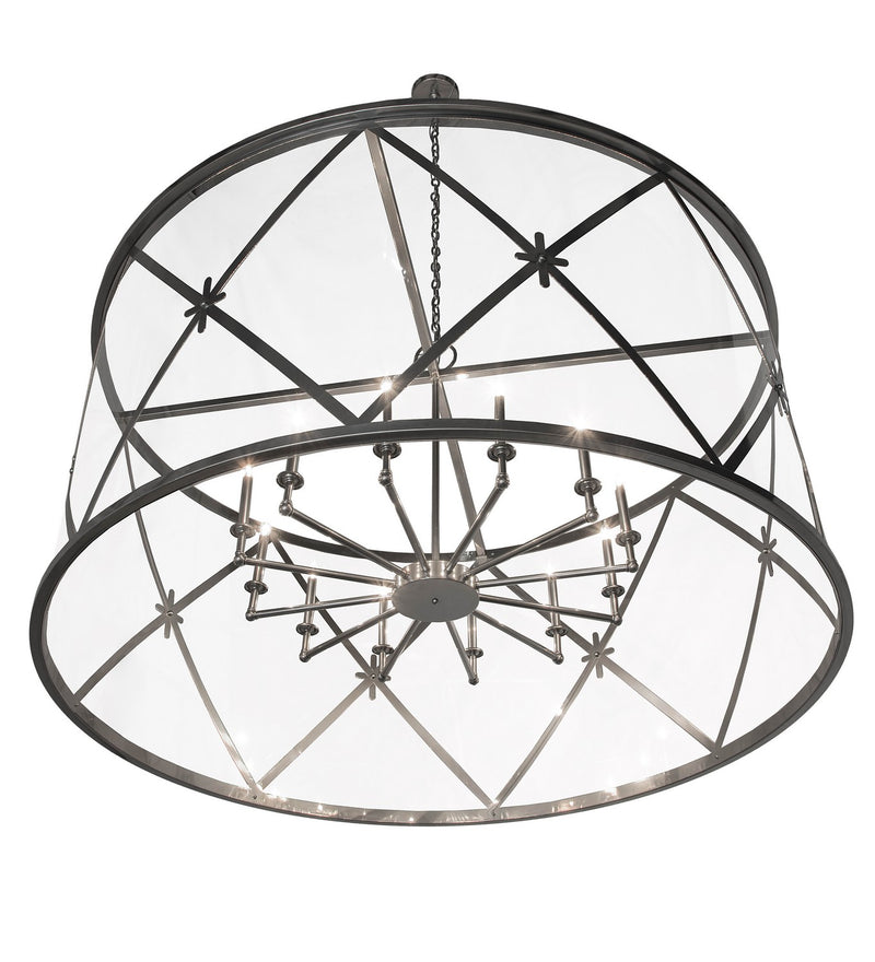 Meyda Tiffany 178337 12 Light Pendant, Extreme Chrome