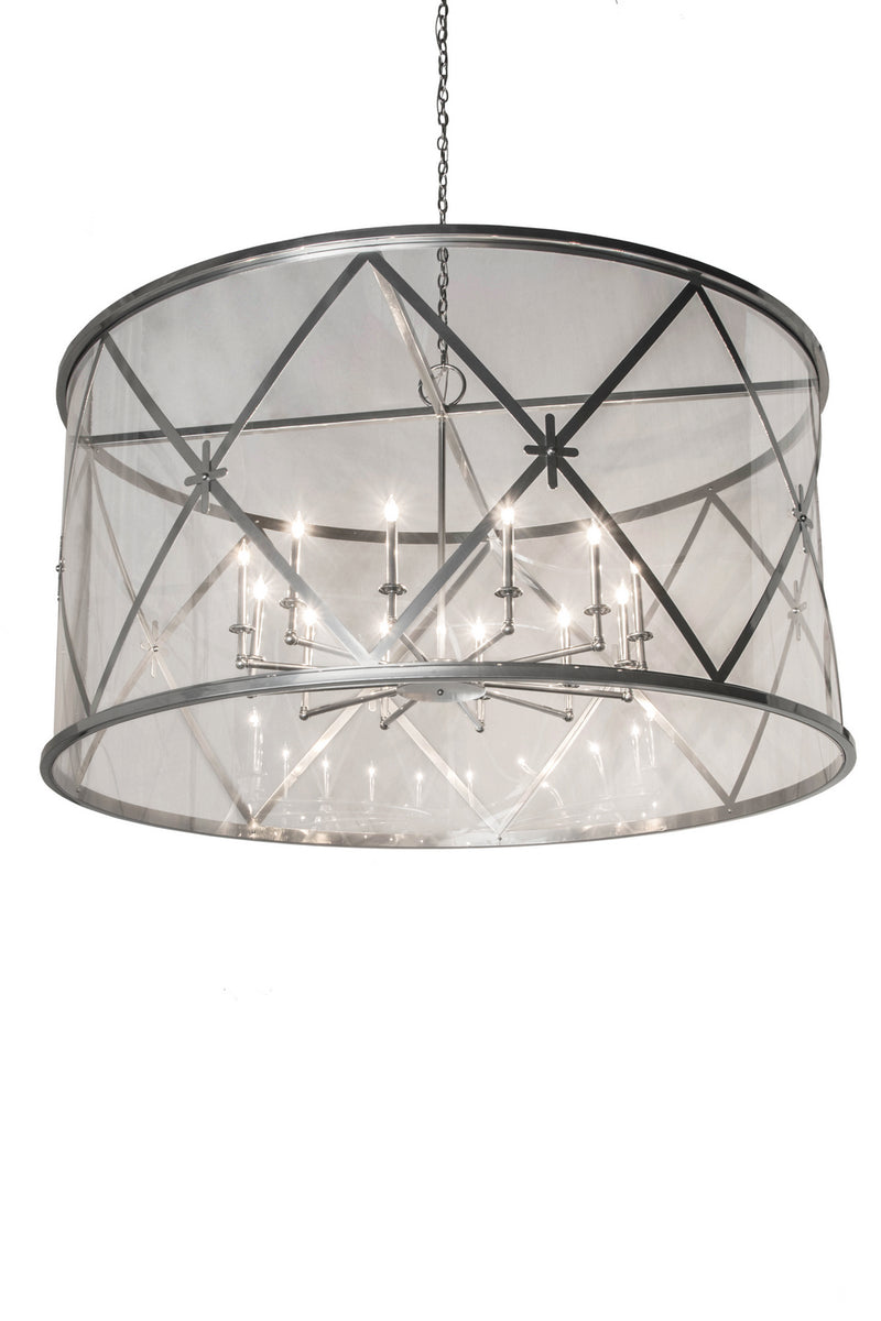 Meyda Tiffany 178337 12 Light Pendant, Extreme Chrome