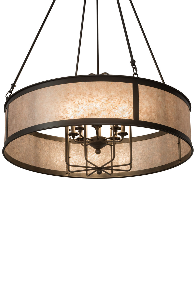 Meyda Tiffany 178551 Eight Light Chandelier, Timeless Bronze