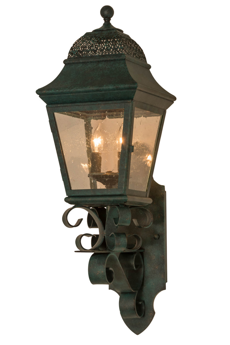 Meyda Tiffany 178919 Two Light Wall Sconce, Golden Verdi