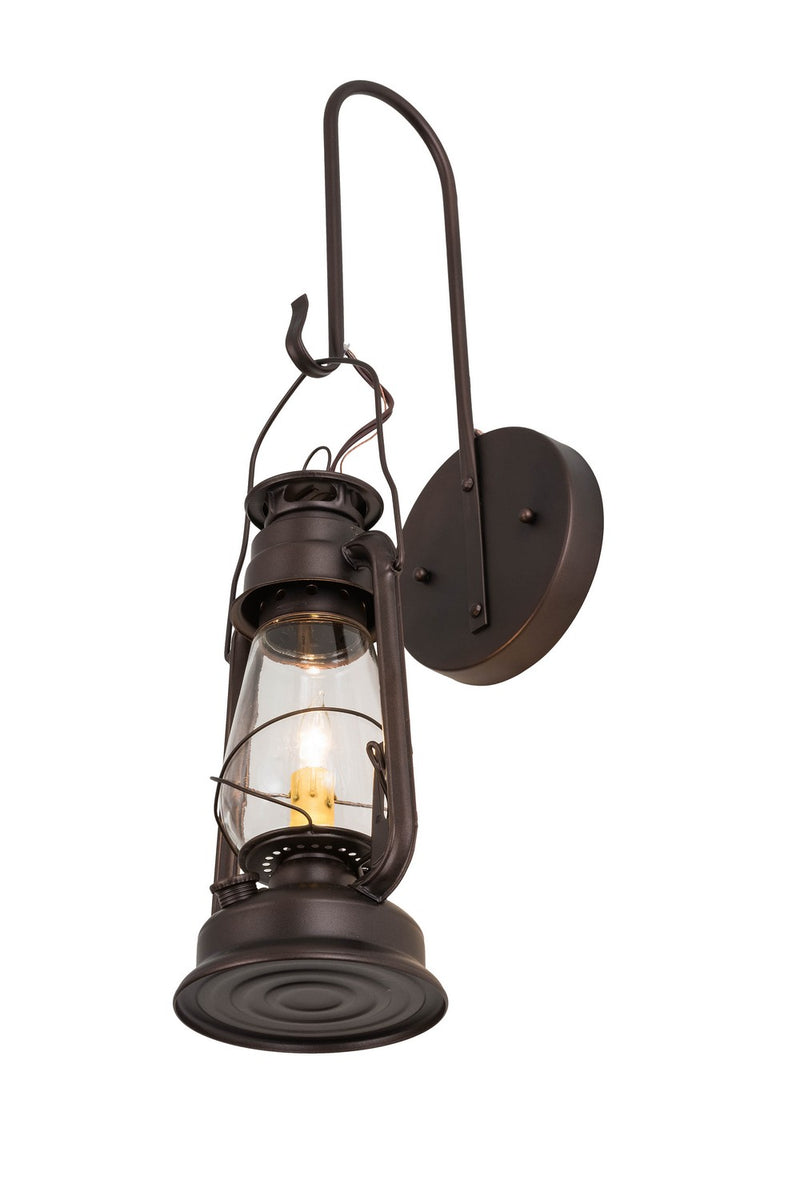 Meyda Tiffany 179095 One Light Wall Sconce, Mahogany Bronze