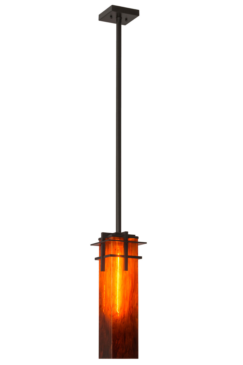 Meyda Tiffany 179258 One Light Pendant, Timeless Bronze
