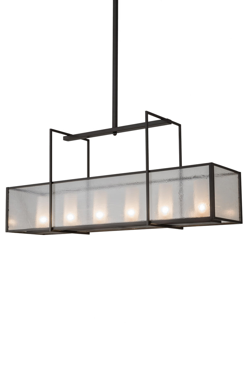 Meyda Tiffany 179361 Six Light Pendant, Bronze