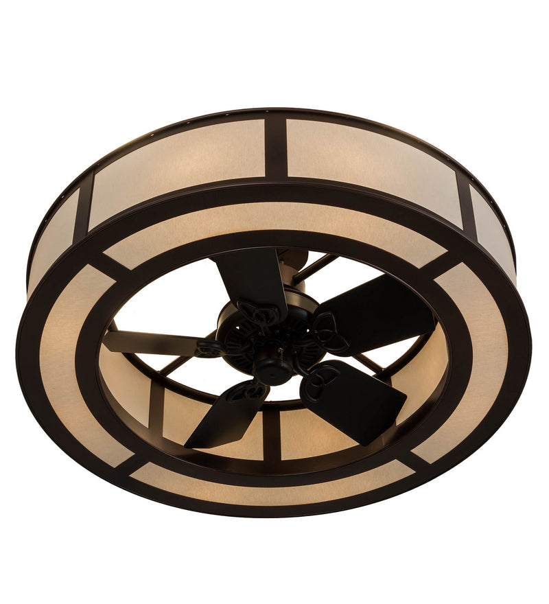 Meyda Tiffany 179421 12 Light Chandel-Air, Mahogany Bronze