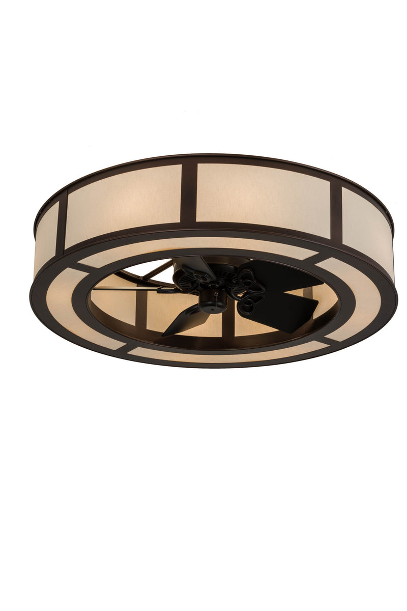 Meyda Tiffany 179421 12 Light Chandel-Air, Mahogany Bronze