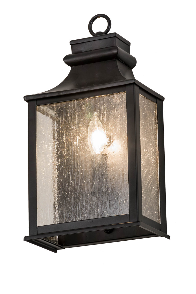 Meyda Tiffany 179602 One Light Wall Sconce, Blackwash