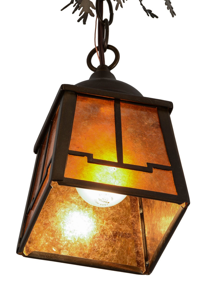 Meyda Tiffany 179630 One Light Pendant, Antique Copper