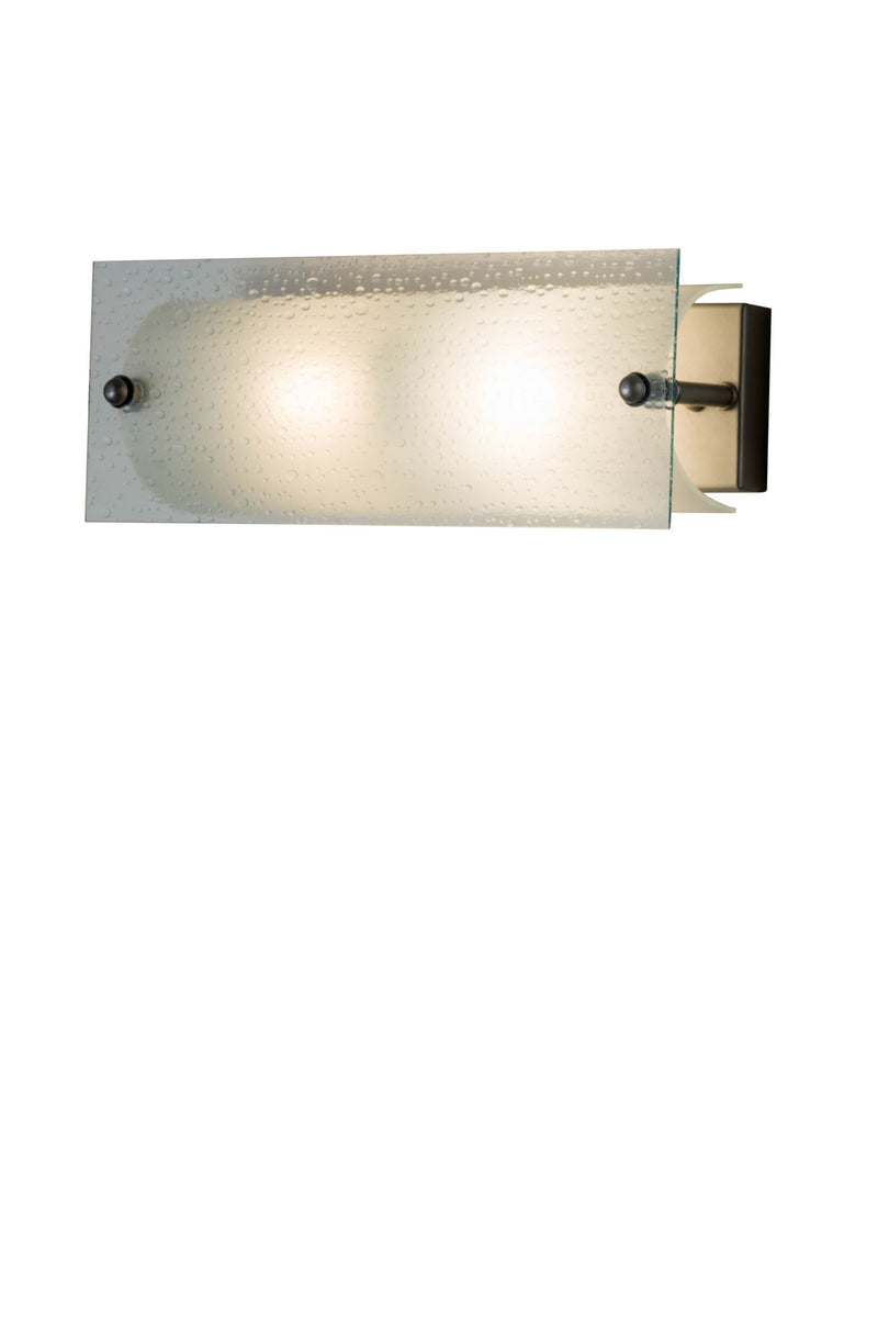 Meyda Tiffany 179700 Two Light Vanity, Nickel