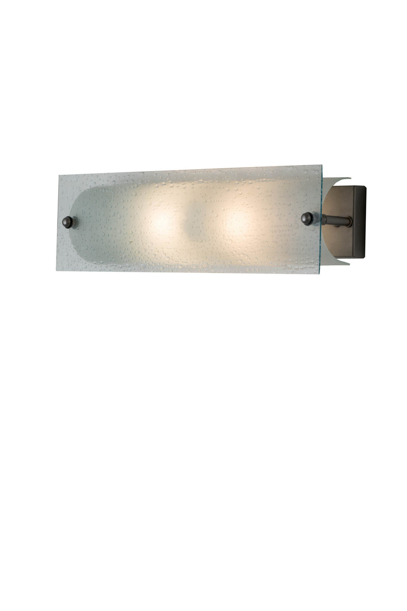 Meyda Tiffany 179709 Two Light Vanity, Nickel