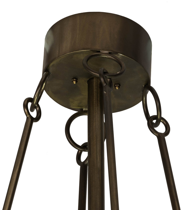 Meyda Tiffany 179750 24 Light Pendant, Antique Copper