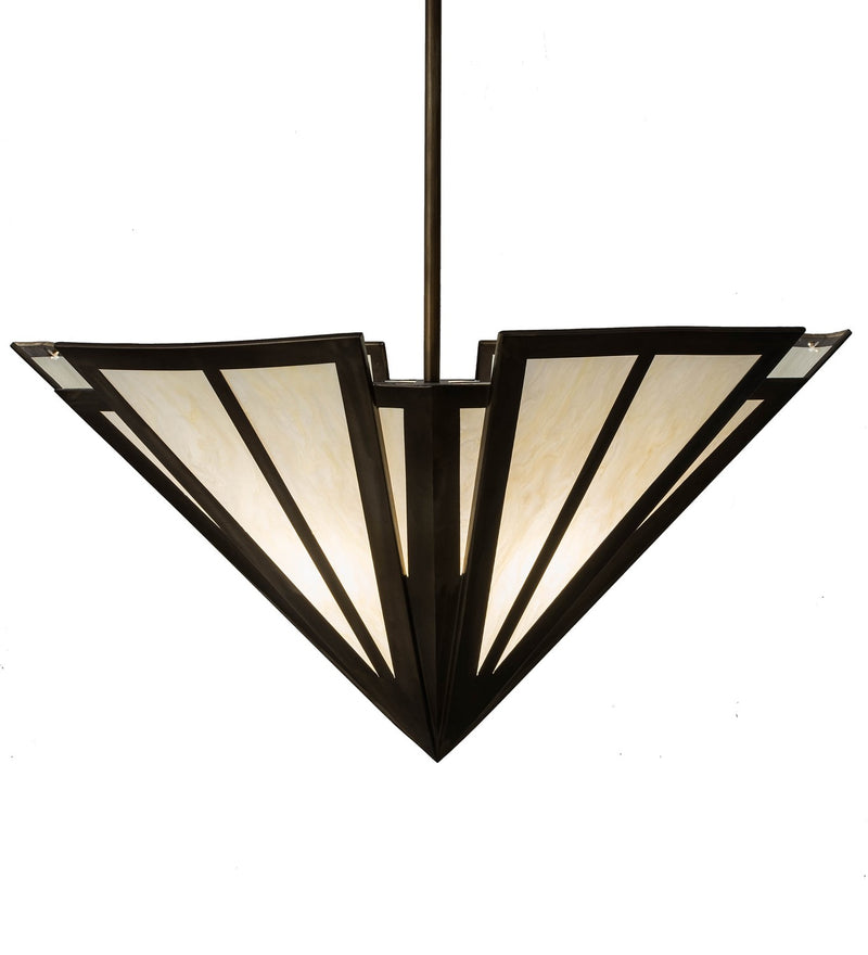 Meyda Tiffany 179808 Six Light Pendant, Antique Copper