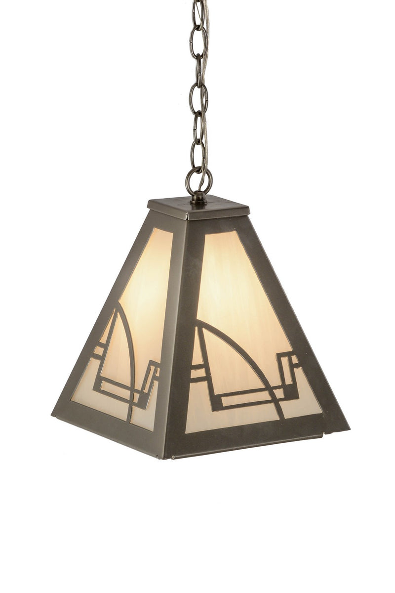 Meyda Tiffany 179844 One Light Mini Pendant, Nickel