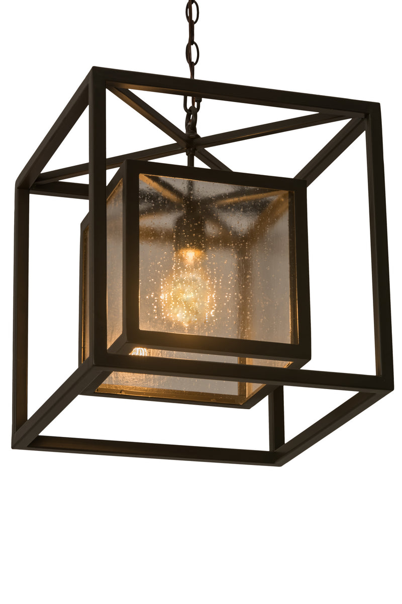 Meyda Tiffany 179889 One Light Pendant, Timeless Bronze