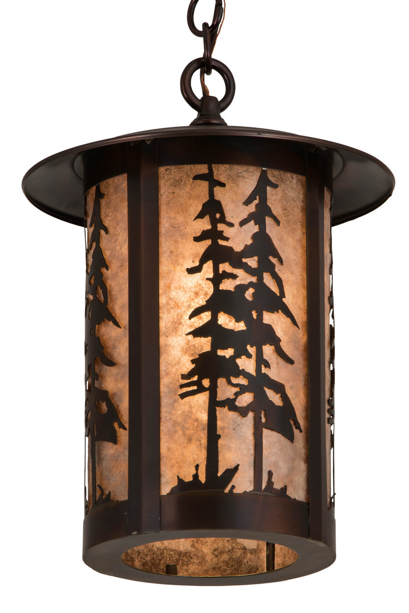 Meyda Tiffany 179989 One Light Pendant, Aged Copper