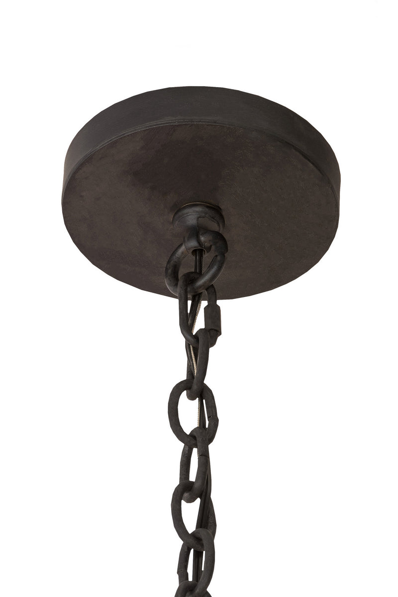 Meyda Tiffany 180364 Eight Light Chandelier, Costello Black