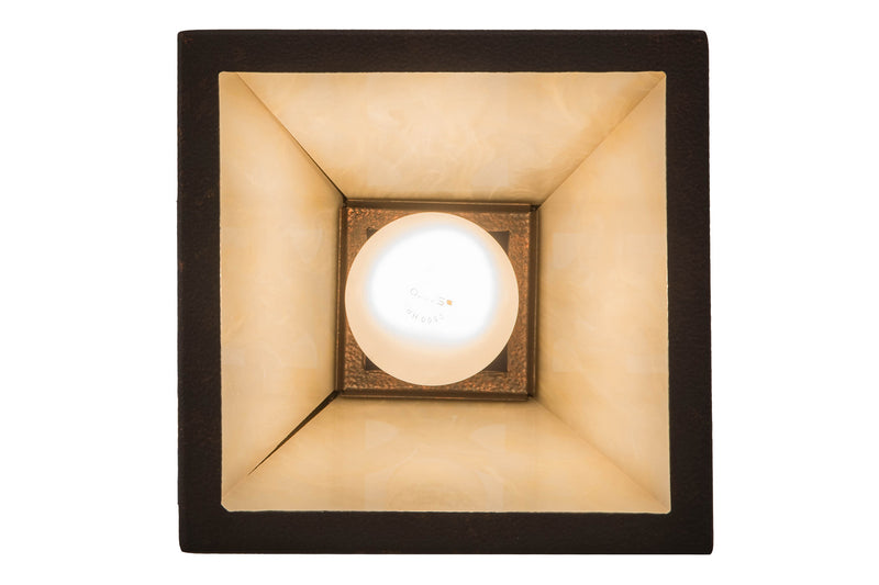 Meyda Tiffany 180652 One Light Mini Pendant, Copper Rust