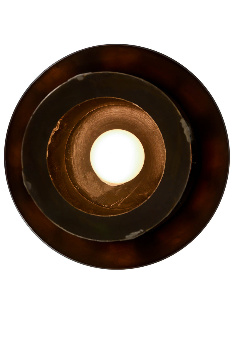 Meyda Tiffany 180659 One Light Pendant, Craftsman Brown