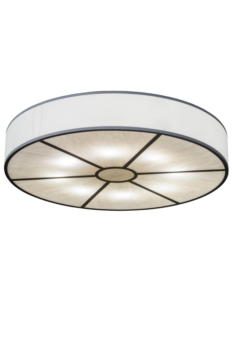 Meyda Tiffany 180891 Eight Light Flushmount, Oil Rubbed Bronze