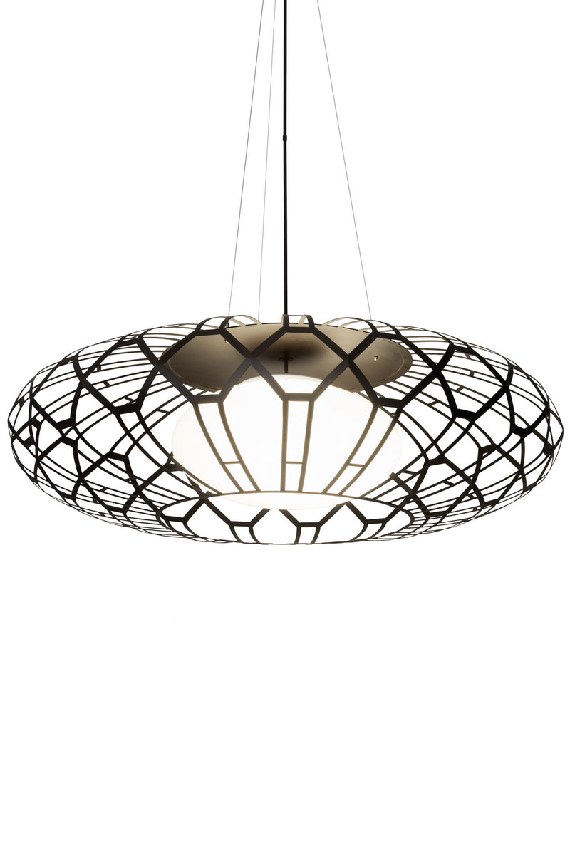 Meyda Tiffany 180893 Three Light Pendant, Oil Rubbed Bronze