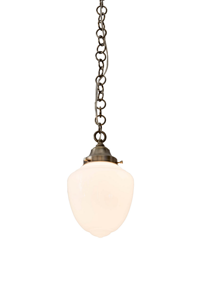 Meyda Tiffany 180901 One Light Pendant, Antique Nickel