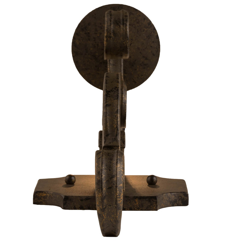 Meyda Tiffany 180945 One Light Wall Sconce, Golden Bronze