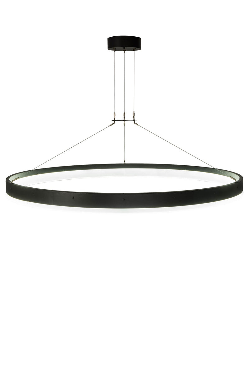 Meyda Tiffany 181075 LED Pendant, Textured Black