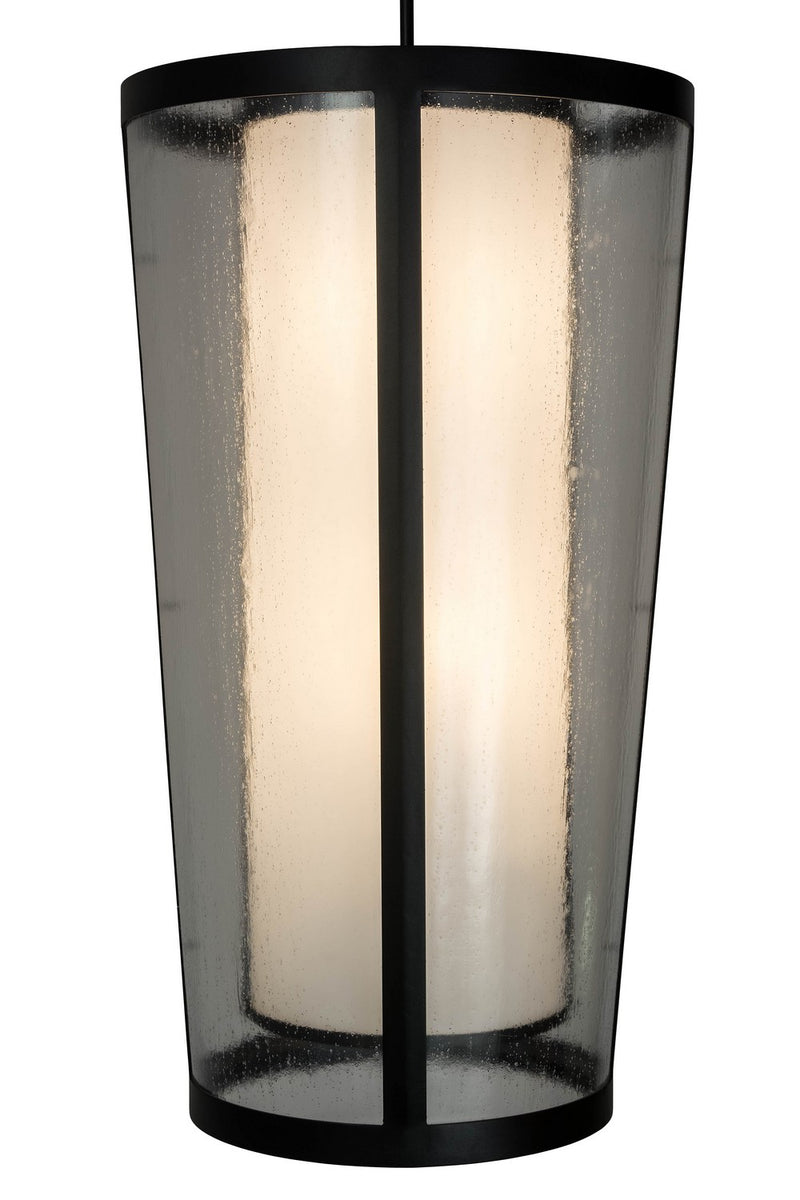 Meyda Tiffany 181116 Four Light Pendant, Textured Black