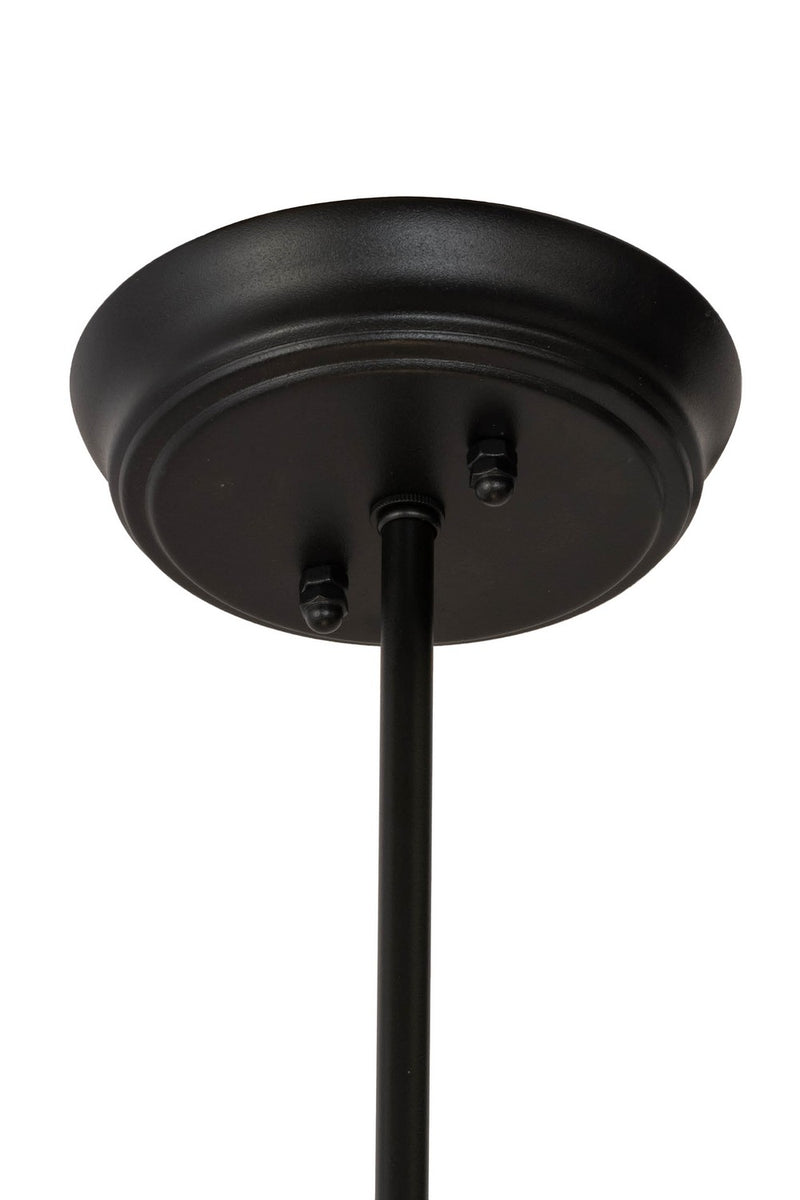 Meyda Tiffany 181116 Four Light Pendant, Textured Black