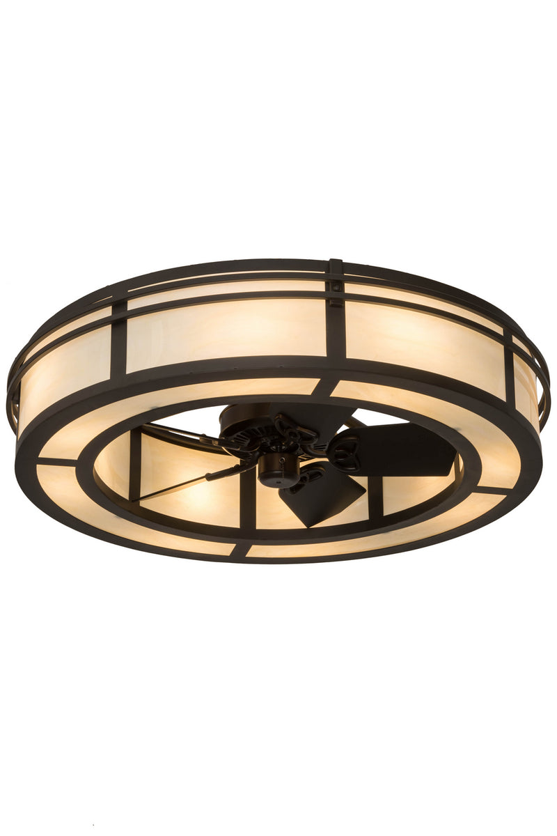 Meyda Tiffany 181177 Eight Light Chandel-Air, Oil Rubbed Bronze