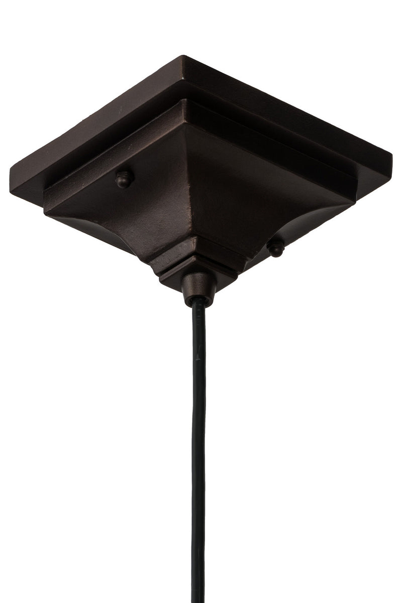 Meyda Tiffany 181346 One Light Mini Pendant, Ebna Amber Beige