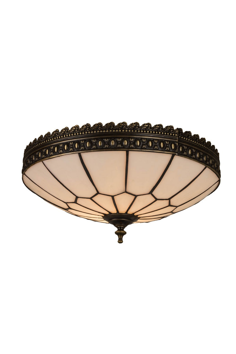 Meyda Tiffany 181380 Shade, Craftsman Brown Highlighted