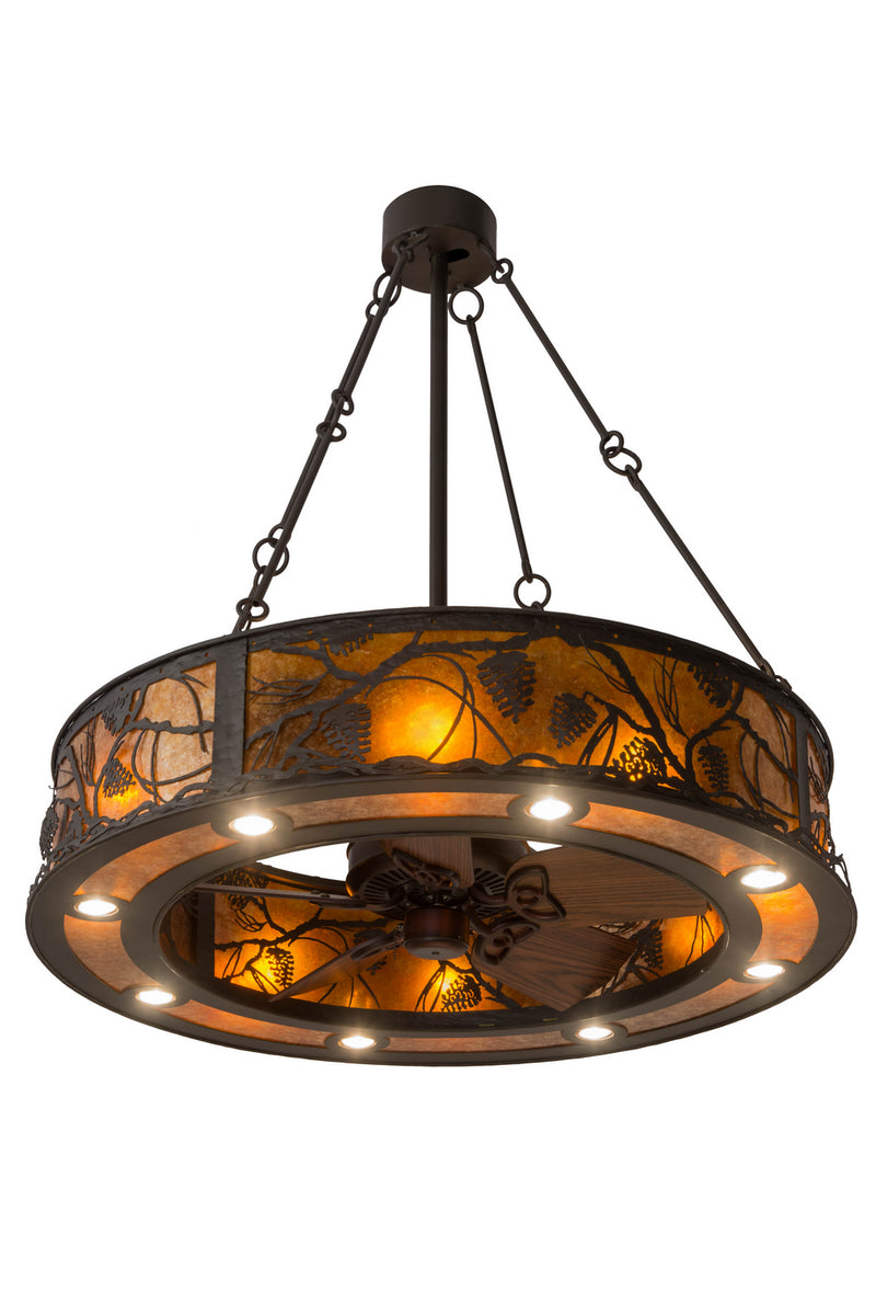 Meyda Tiffany 181388 16 Light Chandel-Air, Oil Rubbed Bronze