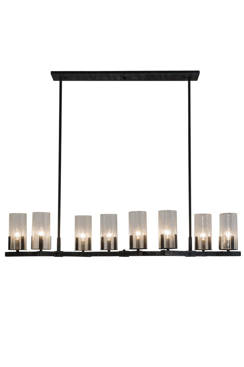 Meyda Tiffany 181456 Eight Light Chandelier, Antique Iron Gate