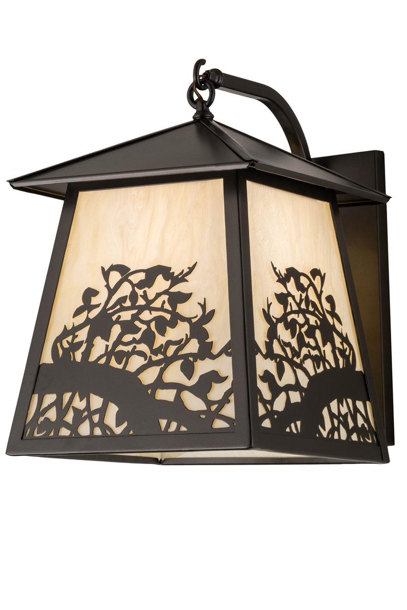 Meyda Tiffany 181491 One Light Wall Sconce, Bleached Honey Onyx Acrylic