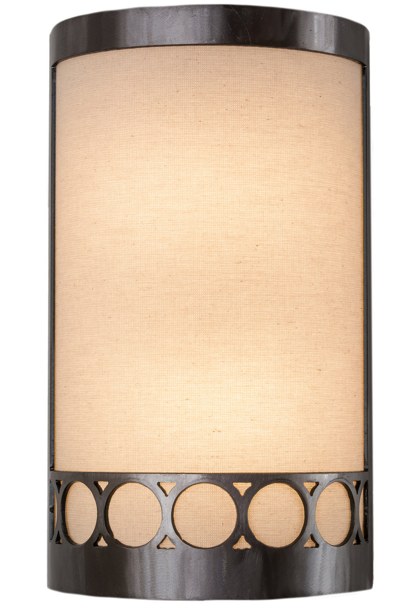 Meyda Tiffany 181532 Two Light Wall Sconce, Satin Clear