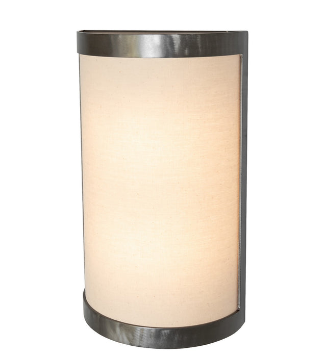 Meyda Tiffany 181564 Two Light Wall Sconce, Satin Clear