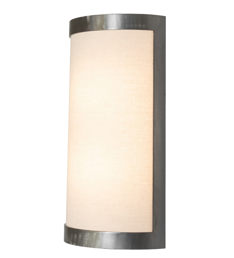 Meyda Tiffany 181564 Two Light Wall Sconce, Satin Clear
