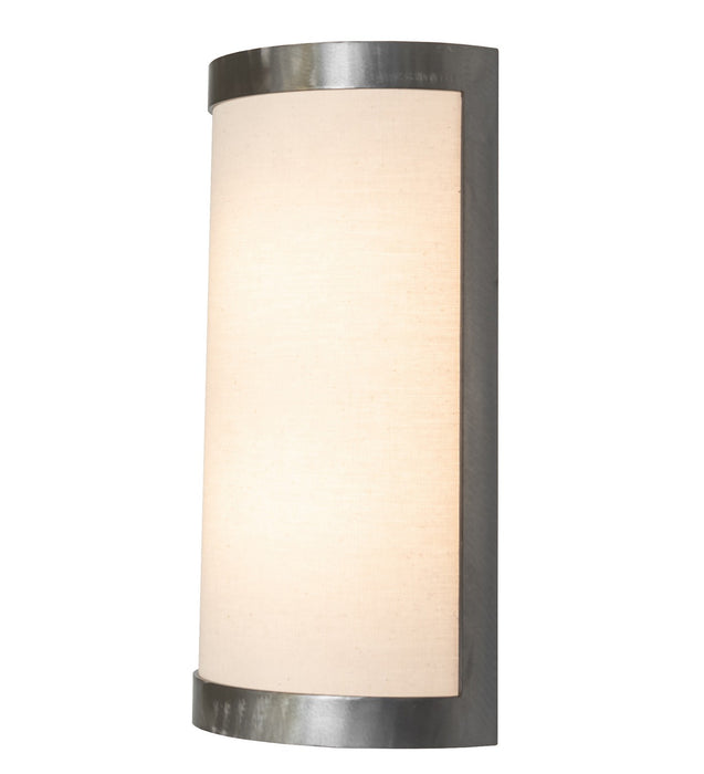 Meyda Tiffany 181564 Two Light Wall Sconce, Satin Clear