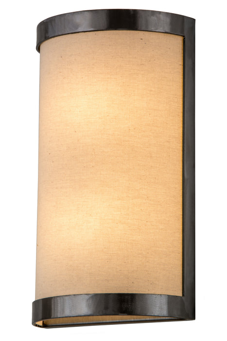 Meyda Tiffany 181564 Two Light Wall Sconce, Satin Clear