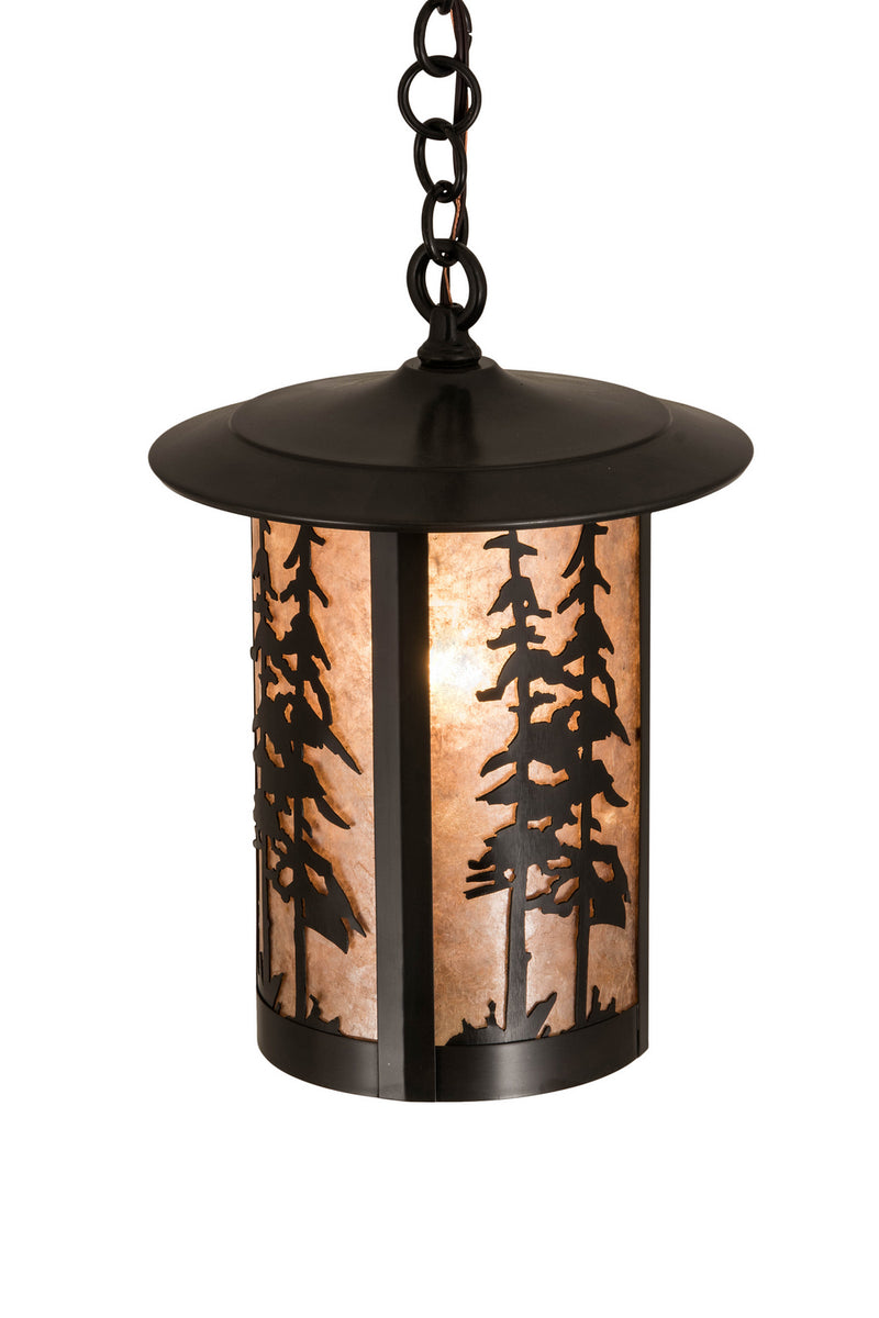 Meyda Tiffany 181649 One Light Pendant, Craftsman Brown