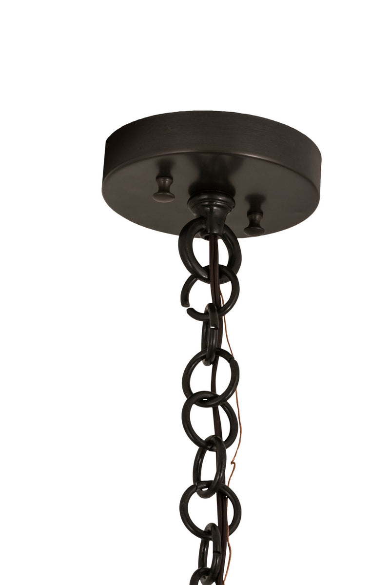 Meyda Tiffany 181649 One Light Pendant, Craftsman Brown